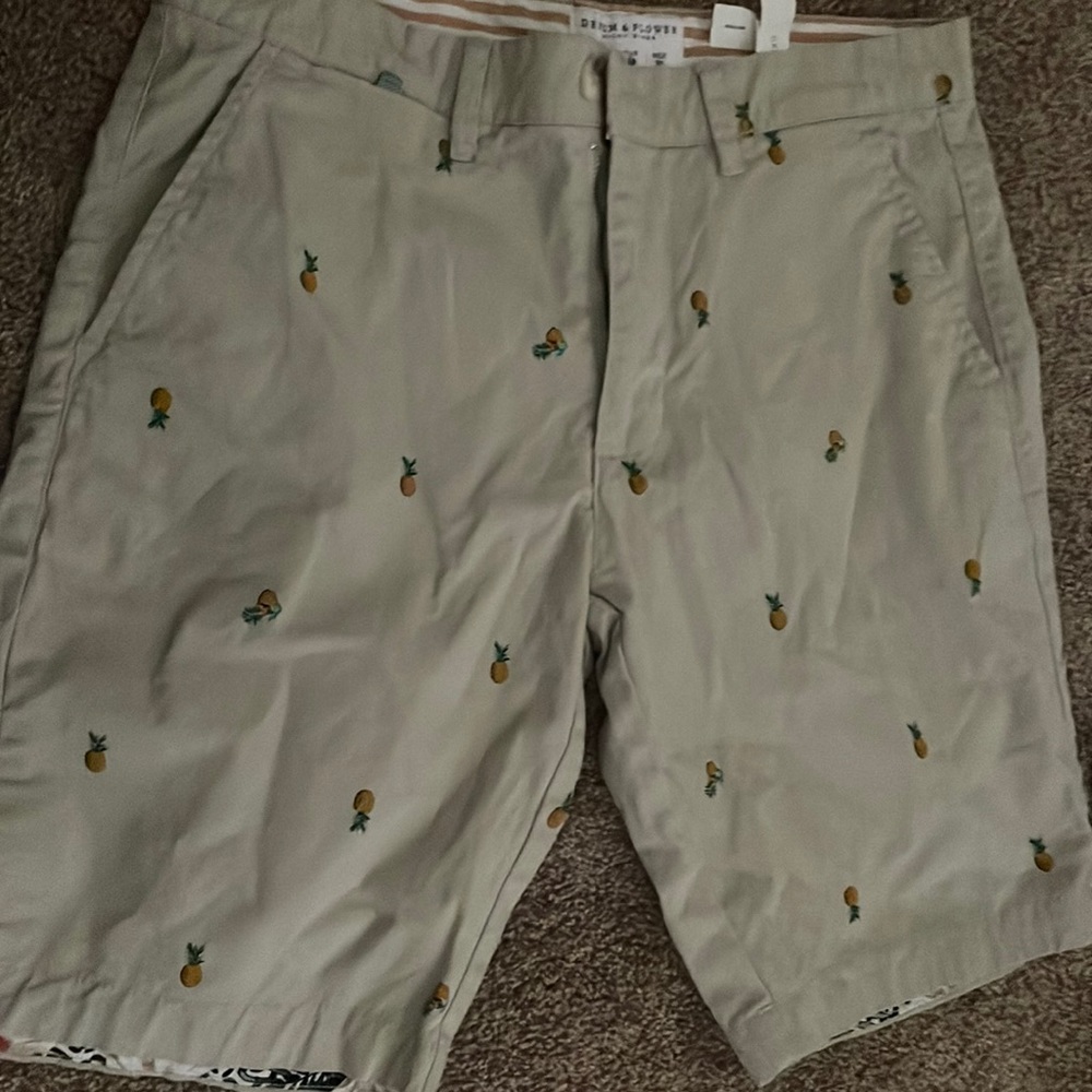 Denim & Flower shorts